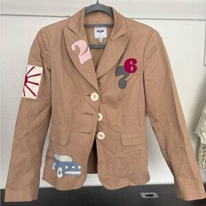 Moschino Tan Blazer